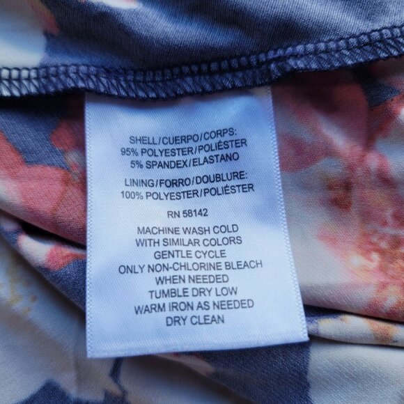 Brand New Maggy London Women's Floral Pleated Dress - Picture 9 of 9